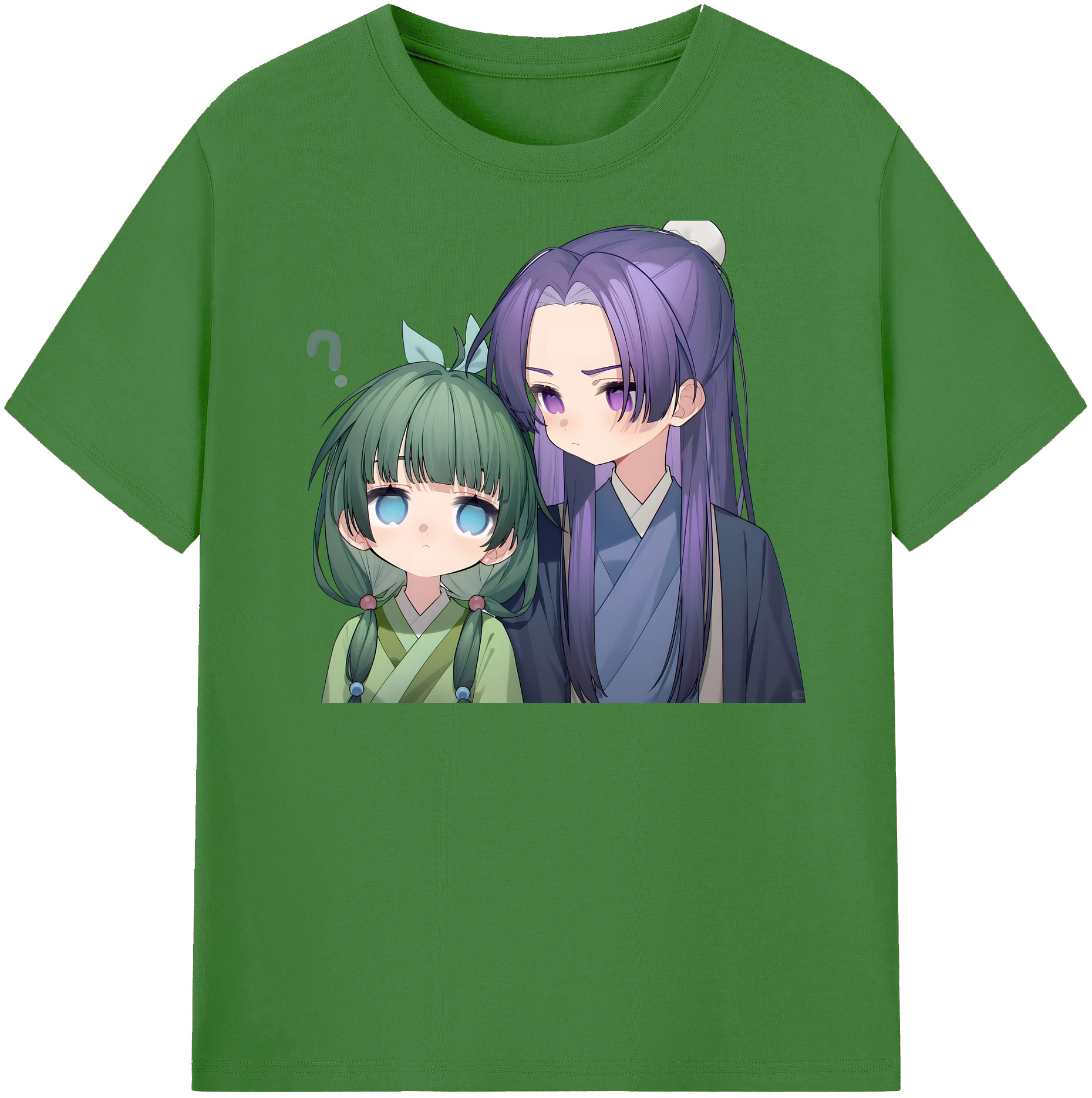 （画像用） 薬屋のひとりごと The Apothecary Diaries レディースカジュアルプリントTシャツ（綿100％）